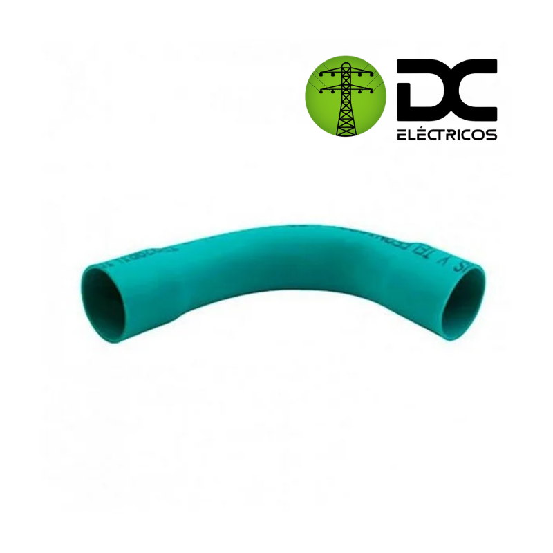 curva pvc 11/2"