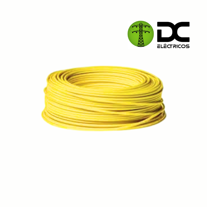 cable cobre libre de alógenos # 6 amarillo procables