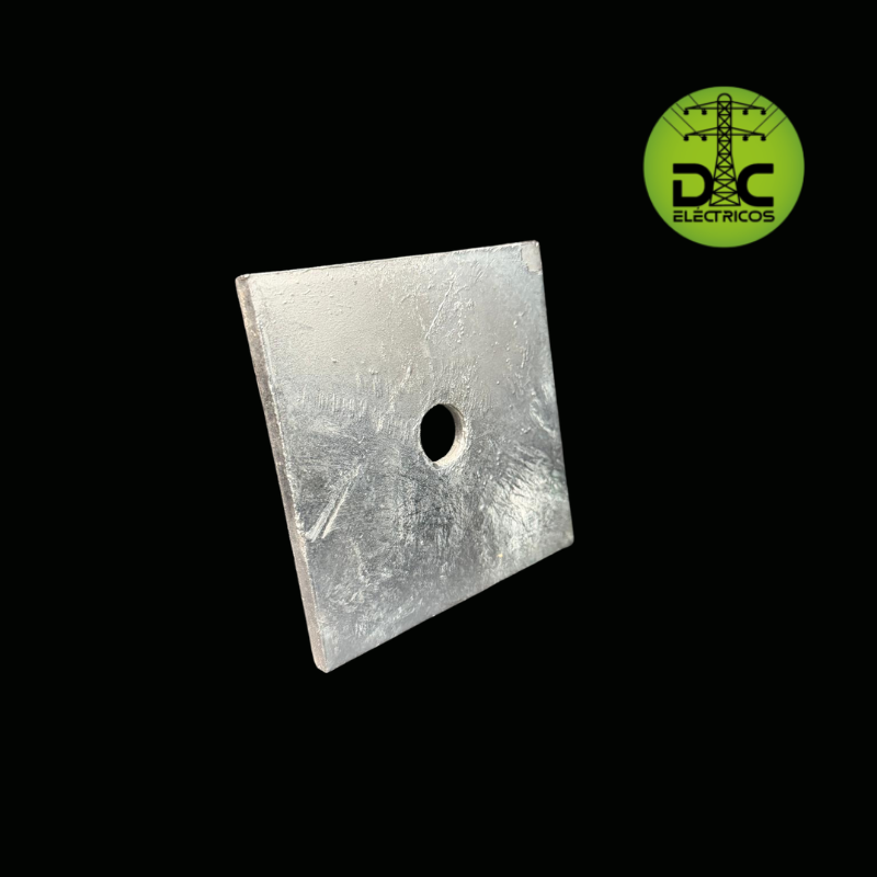 arandela cuadrada 4"x4" x 5/8
