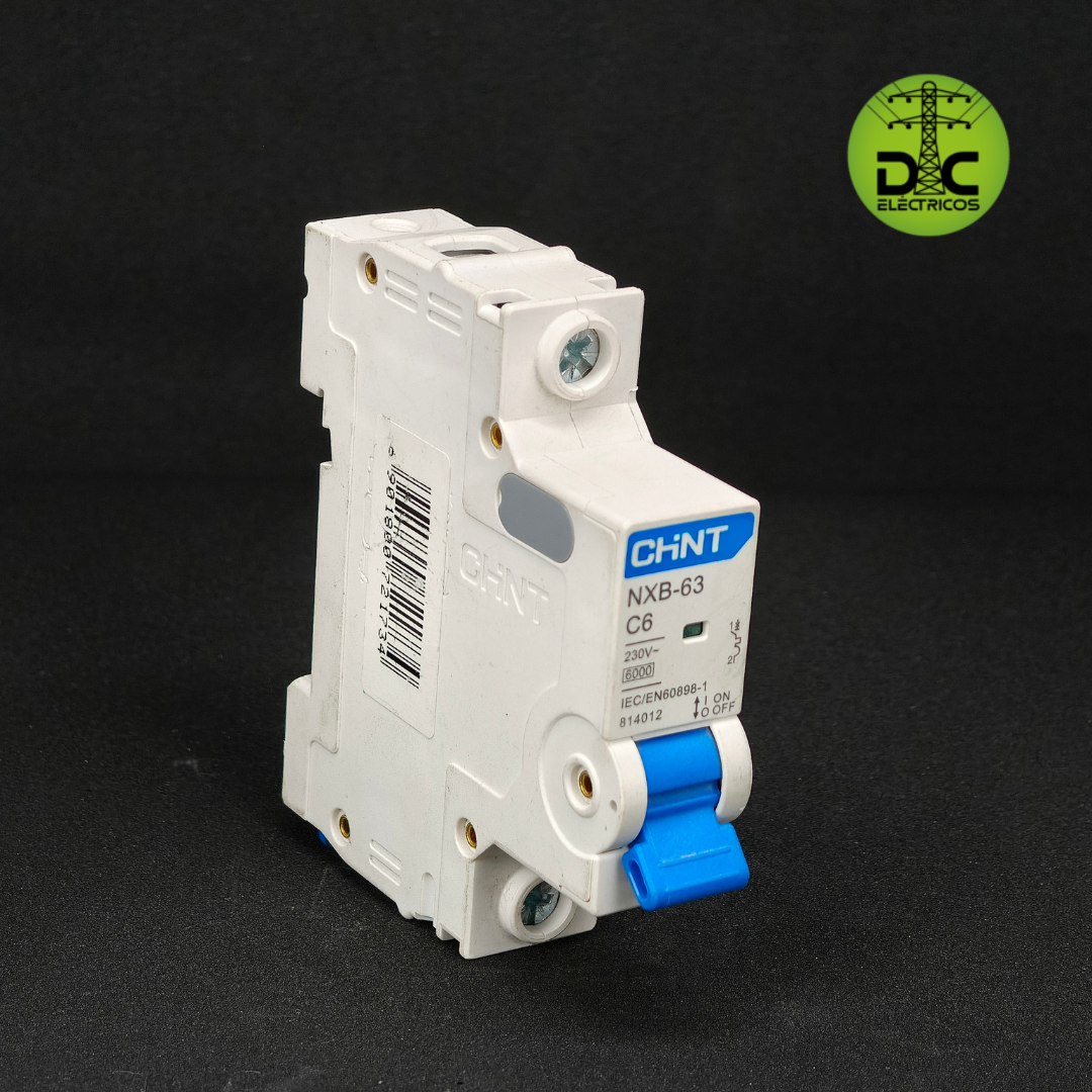 BREAKER RIEL 1X6 AMP CHINT