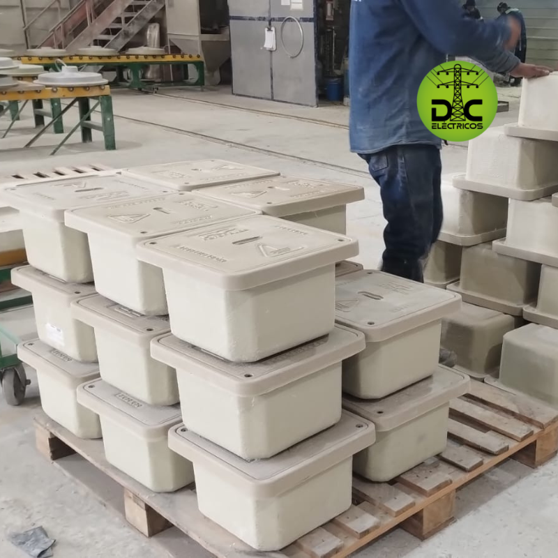 caja de inspección Polyconcreto 30x30 certificada